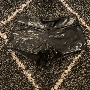 Tiny Black Shorts